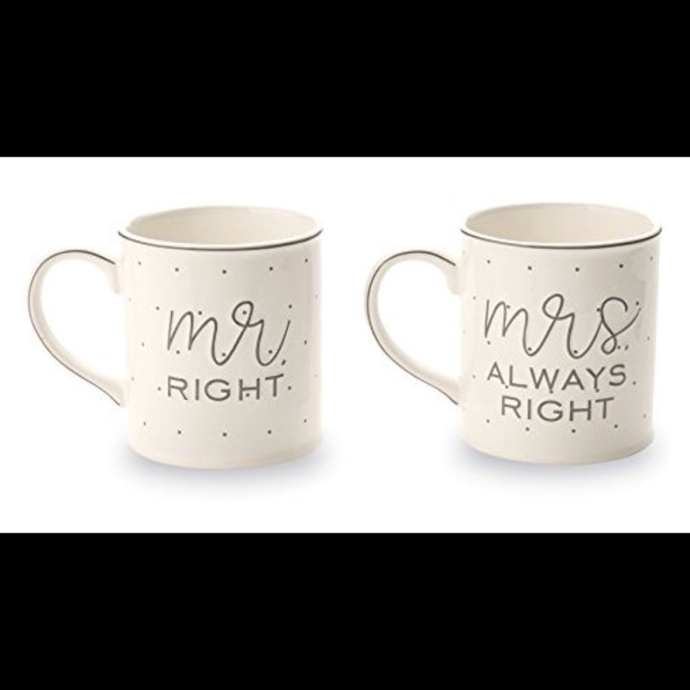 Mr. & Mrs. Mugs BRAND NEW